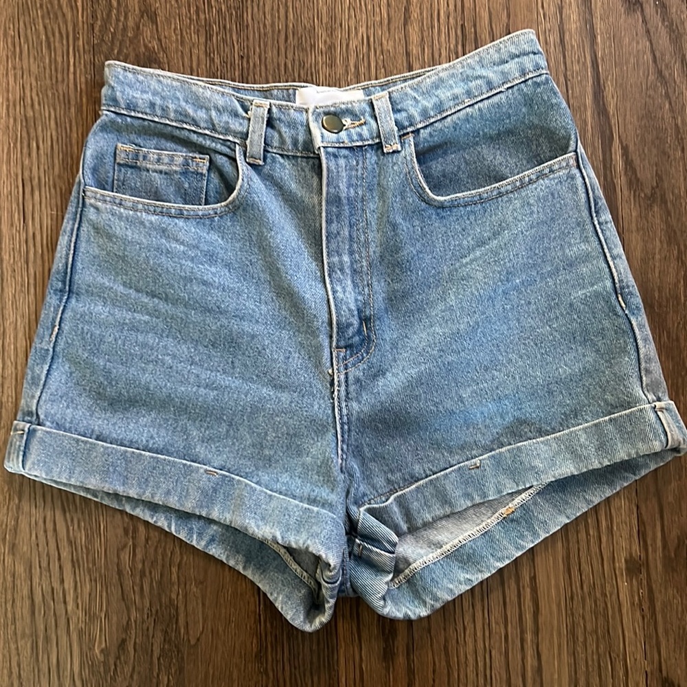 American Apparel Mom Shorts